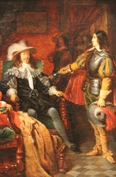 Cinq-Mars Returning His Sword to Louis XIII